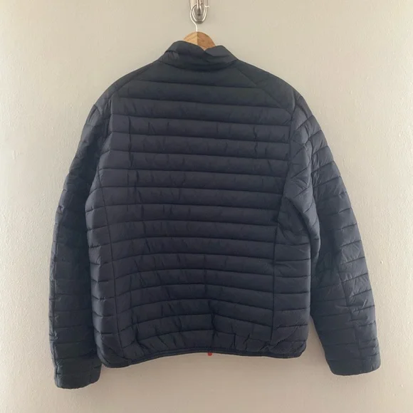 SAVE THE DUCK Men's XL Dark Blue Puffer Jacket - Picture 4 of 13
